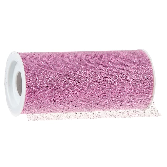 6" Glitter Tulle by Celebrate It® Occasions